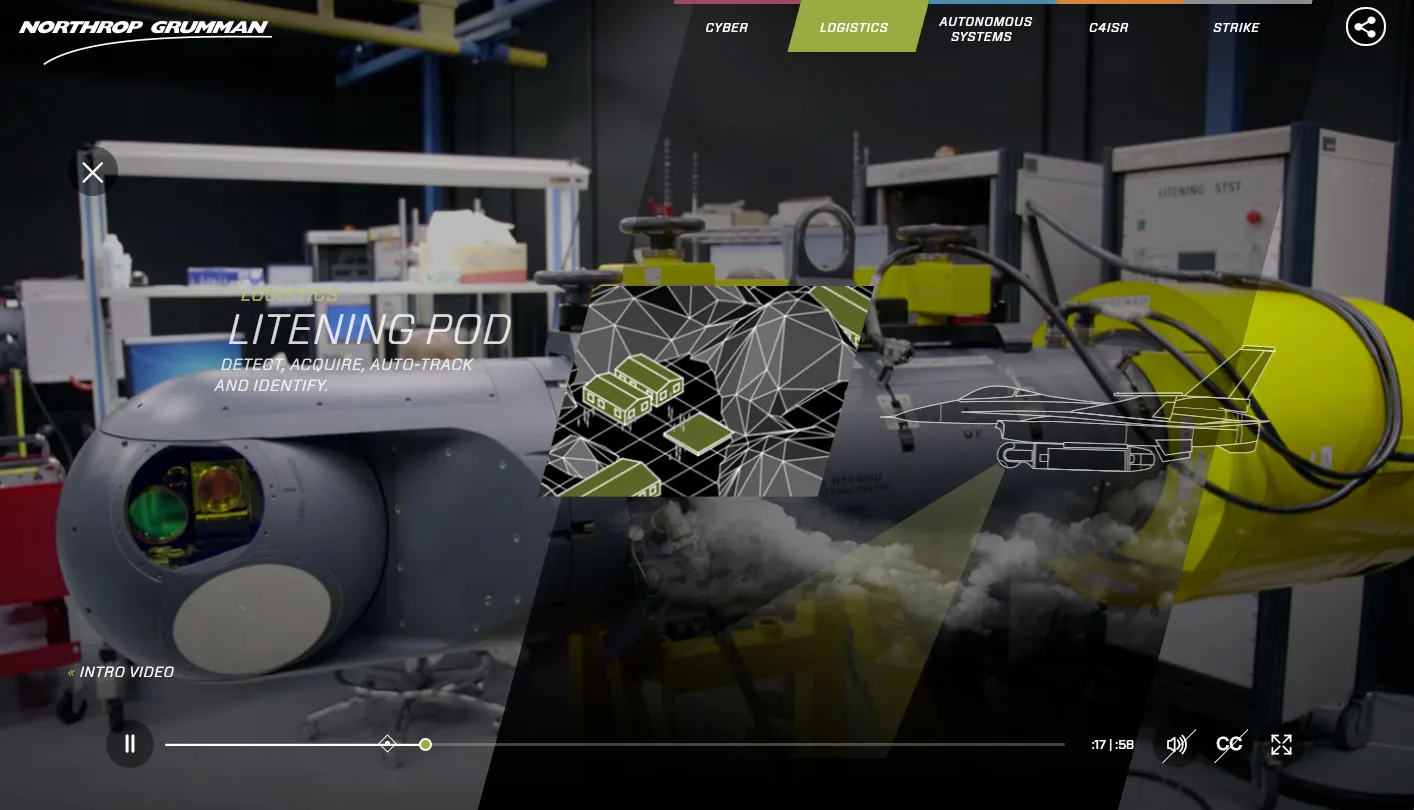 Northrop Grumman performance site