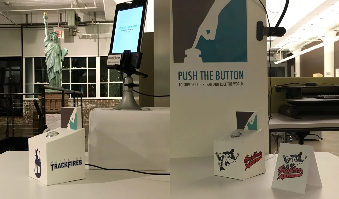 Push the Button hardware